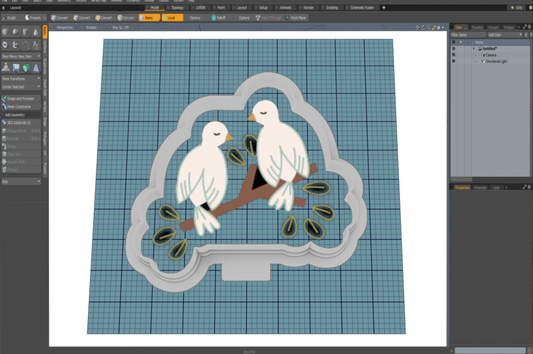 Doves Cutter STL File