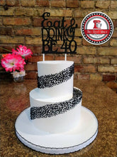 Load image into Gallery viewer, Custom Cardstock Cake Toppers

