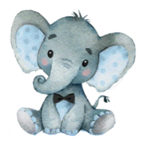 Load image into Gallery viewer, Elephant Baby (Boy) Cutter STL File
