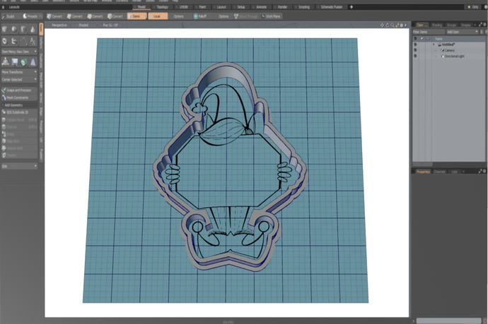 Elf Plaque Cutter STL File