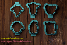 Load image into Gallery viewer, Farm Animals Cutter Set
