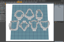 Load image into Gallery viewer, Barnyard Farm Animals STL Cutter Bundle
