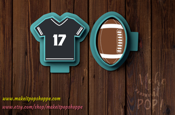 Football and Jersey - Cutter set