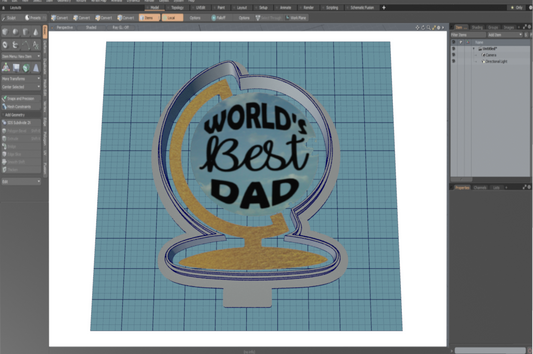 Globe Cutter STL File