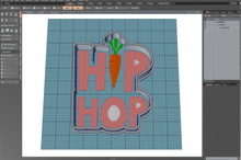 Load image into Gallery viewer, Hip Hop Cutter STL File
