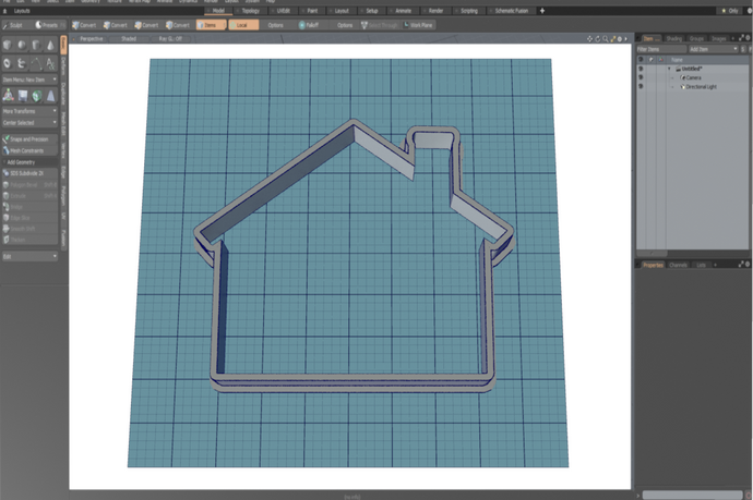House Cutter STL File