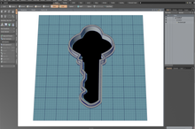 Load image into Gallery viewer, House Key Cutter STL File
