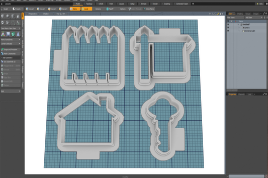 House Warming STL Cutter Bundle
