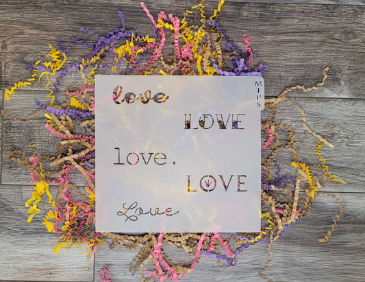 Love Fonts -Stencil