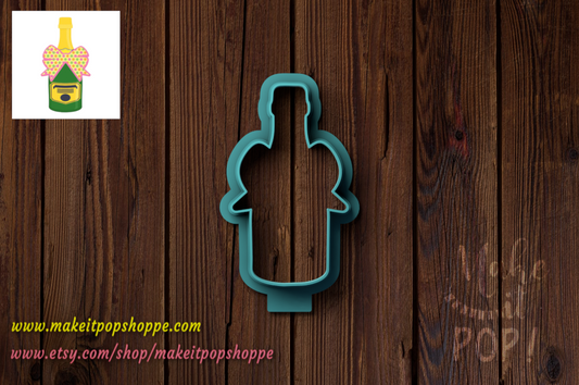 Champagne Bottle with Bow Cutter