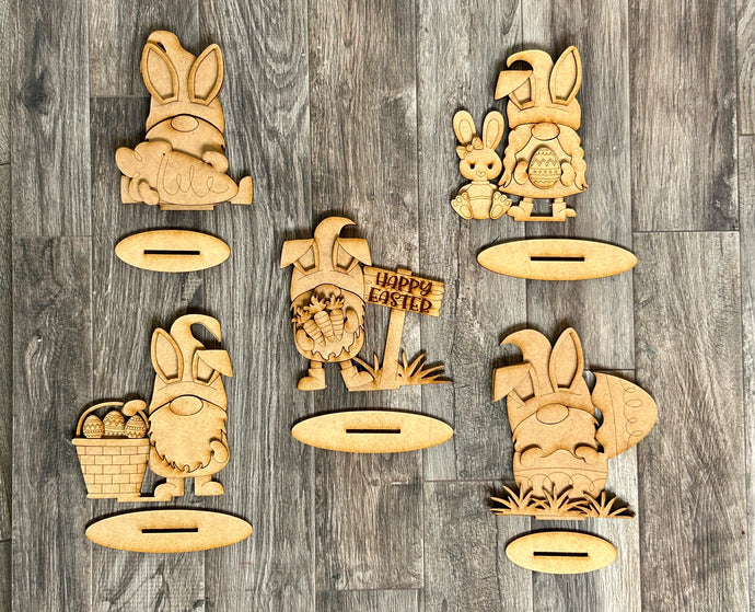 Easter Gnomes - Shelf Sitter Decor - DIY KIT