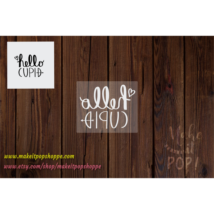 Hello Cupid - Acrylic Stamp