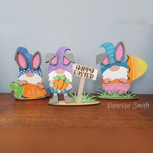 Load image into Gallery viewer, Easter Gnomes - Shelf Sitter Decor - DIY KIT
