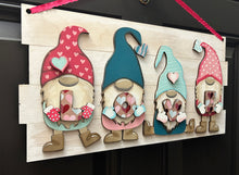Load image into Gallery viewer, Gnome Love - Door Hanger Sign - DIY KIT
