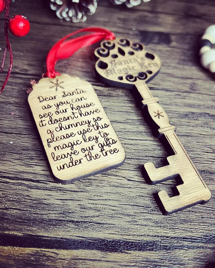  Santa's Magic Key for House with No Chimney Ornament