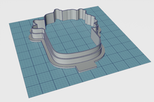 Load image into Gallery viewer, Jam Jar with Flowers Cutter STL File
