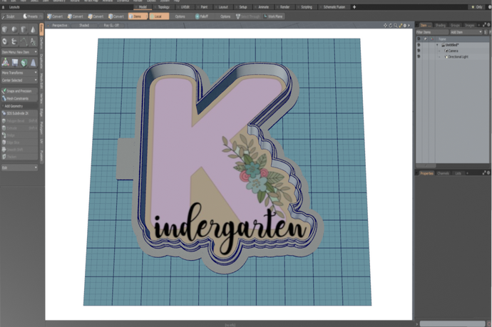 Kindergarten Cutter STL File