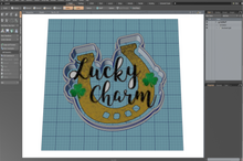 Load image into Gallery viewer, Lucky Charm Cutter STL File
