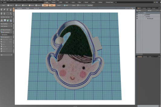 Meri Elf Cutter STL File