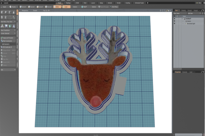 Meri Rudolph Cutter STL File