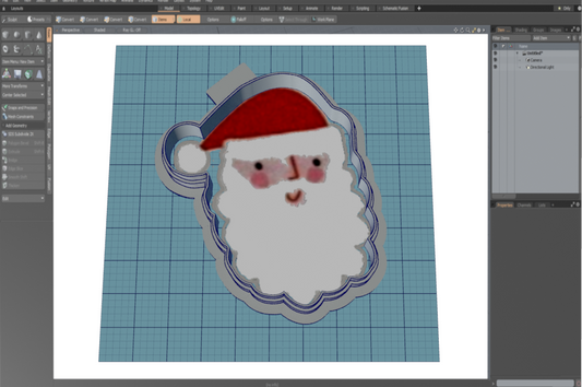 Meri Santa Cutter STL File