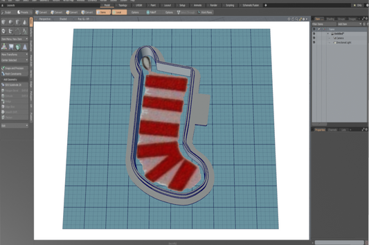 Meri Stocking Cutter STL File