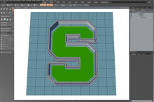 Load image into Gallery viewer, Michigan State Cutter STL File
