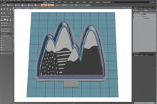 Load image into Gallery viewer, Alps Mountain Cutter STL File
