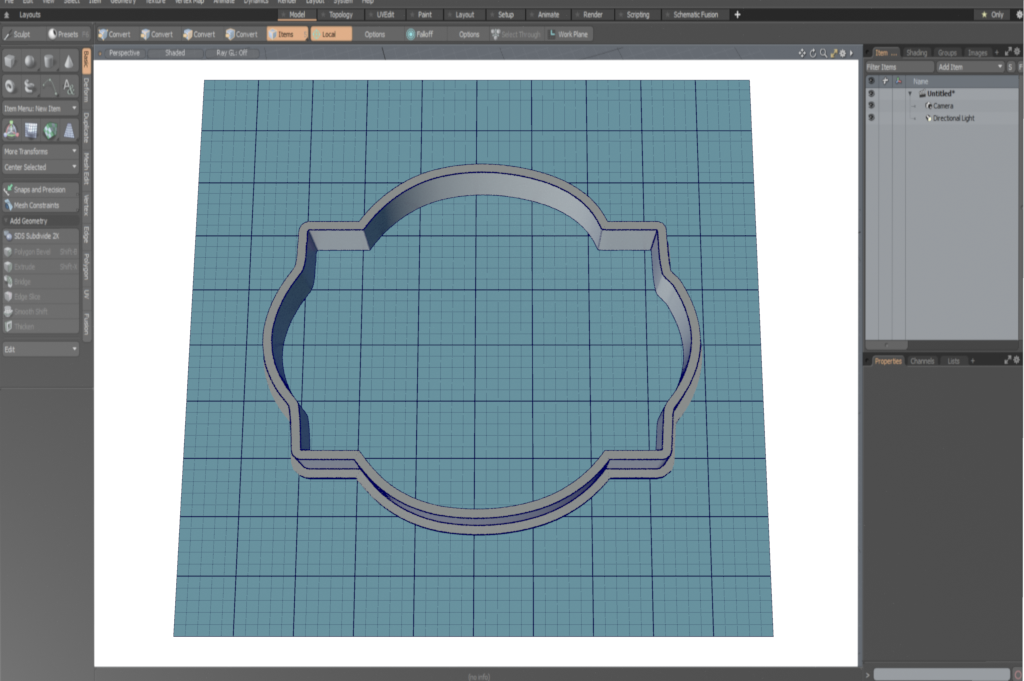 The Ashley Plaque Cutter STL File