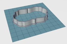 Load image into Gallery viewer, Long Scalloped Plaque Cutter STL File
