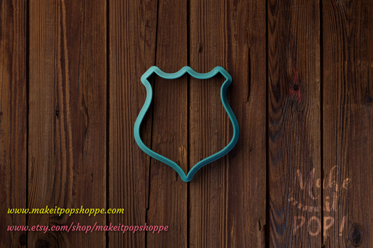 Police Badge 1 Cutter