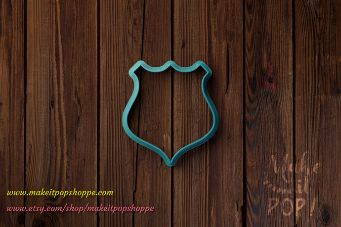 Police Badge 1 Cutter
