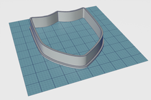 Load image into Gallery viewer, Police Badge Shield Cutter STL File
