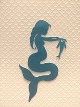 Load image into Gallery viewer, Pregnant Mermaid Cake Topper
