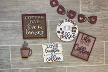 Load image into Gallery viewer, I love Coffee - Tiered Tray - DIY Kit
