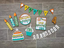 Load image into Gallery viewer, Birthday Wishes- Tiered Tray- DIY Kit

