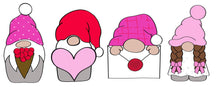 Load image into Gallery viewer, Valentine Gnomies by HJ Cookies

