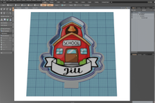 Load image into Gallery viewer, School House Cutter STL File
