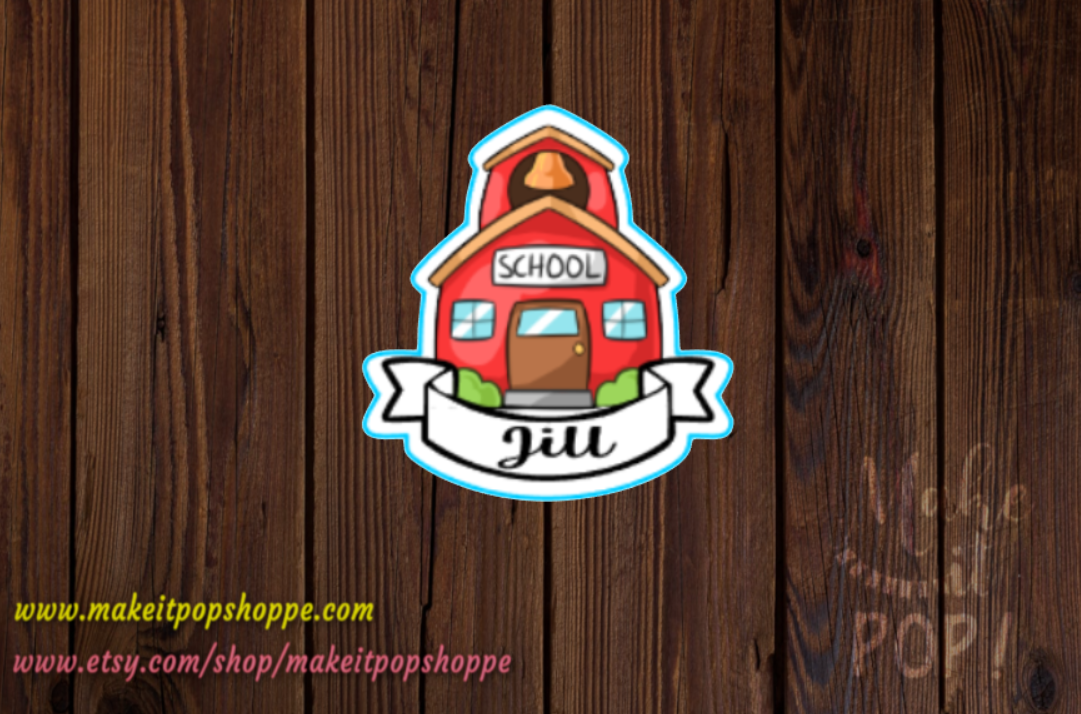 School House *STENCIL*