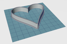 Load image into Gallery viewer, Skinny Heart Cutter STL File
