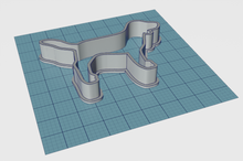 Load image into Gallery viewer, Small Dog Outline (Fondant) Cutter STL File
