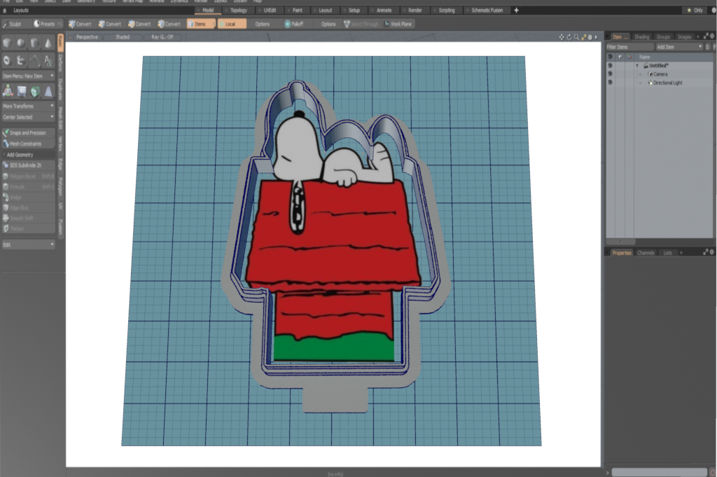 Snoopy House Cutter
