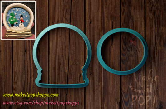 Snow Globe (2pc) Cutter
