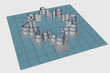 Load image into Gallery viewer, Snowflake Flower Cutter STL File

