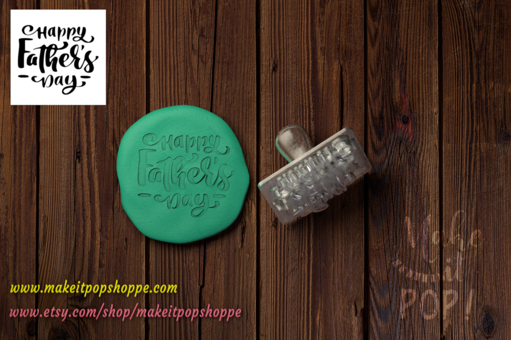 Happy Fathers Day - Acrylic Stamp