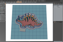 Load image into Gallery viewer, Stegosaurus Party Hat Cutter
