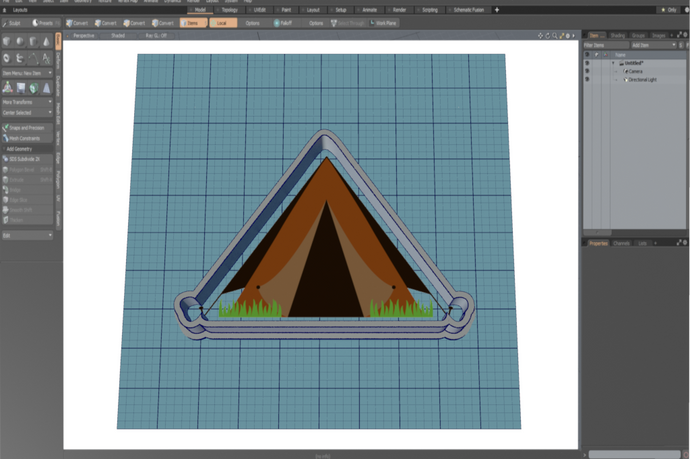 Tent Cutter STL File