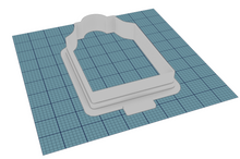 Load image into Gallery viewer, Tombstone Plaque Cutter STL File

