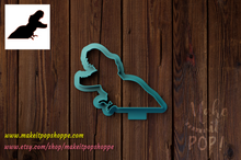 Load image into Gallery viewer, T-Rex Bust (fondant cutter)
