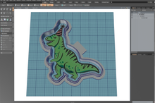 Load image into Gallery viewer, T-Rex Party Hat Cutter

